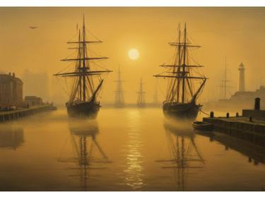 Original Abstract Nature Printmaking by Kayode Igbasanmi