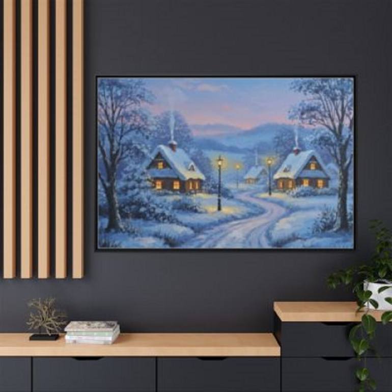 Original Abstract Landscape Printmaking by Kayode Igbasanmi