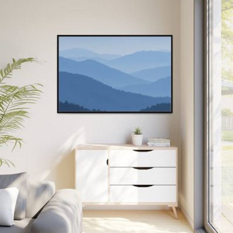 Original Abstract Landscape Digital by Kayode Igbasanmi