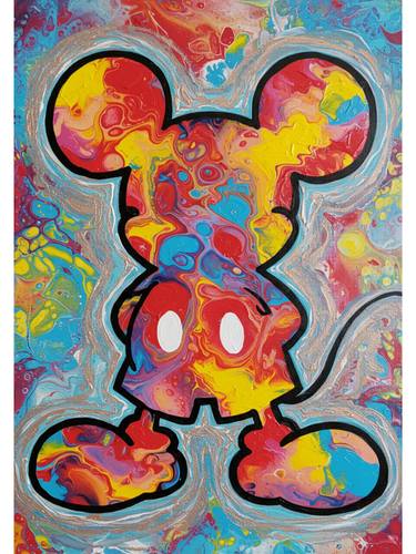 Original Pop Art Abstract Printmaking by Kayode Igbasanmi