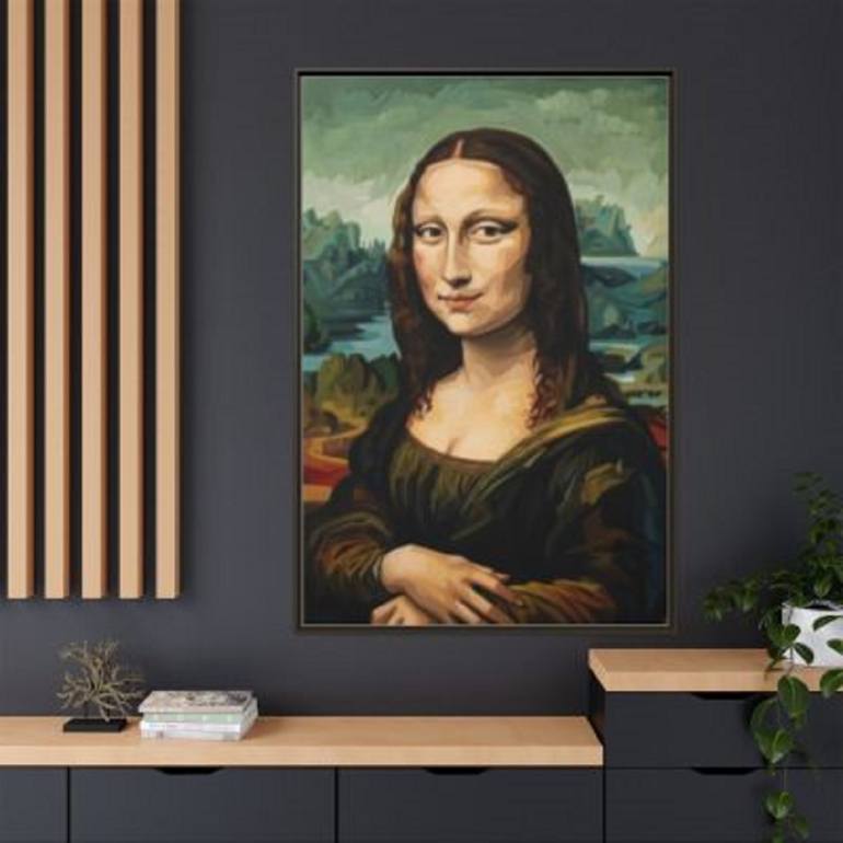 Original Abstract Landscape Printmaking by Kayode Igbasanmi