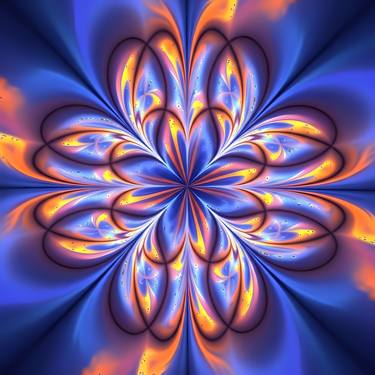 Original Abstract Geometric Digital by Kayode Igbasanmi