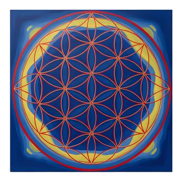 Original Abstract Geometric Paintings by Kayode Igbasanmi