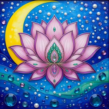 Original Abstract Geometric Digital by Kayode Igbasanmi