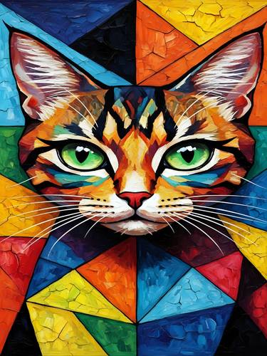 Original Abstract Animal Digital by Kayode Igbasanmi