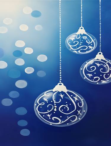 Original Abstract Christmas Digital by Kayode Igbasanmi