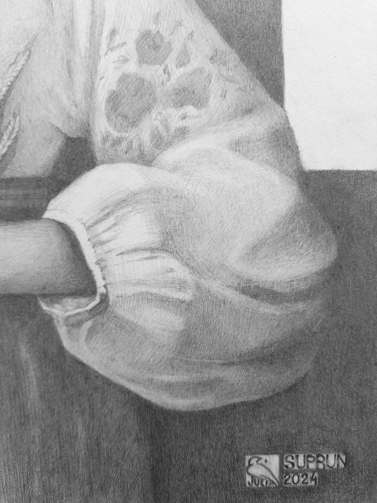 Original Symbolism Politics Drawing by Julia Suprun