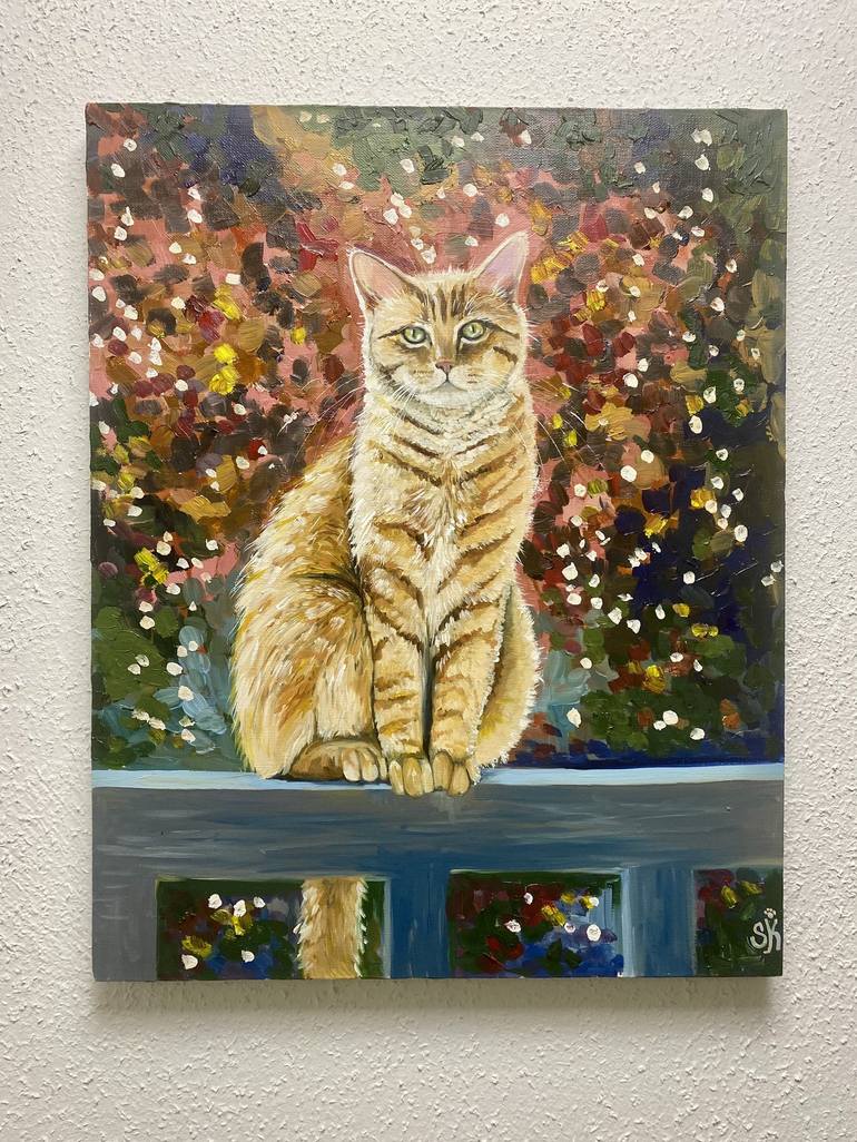 Original Portraiture Animal Paintings by Kristina Semina