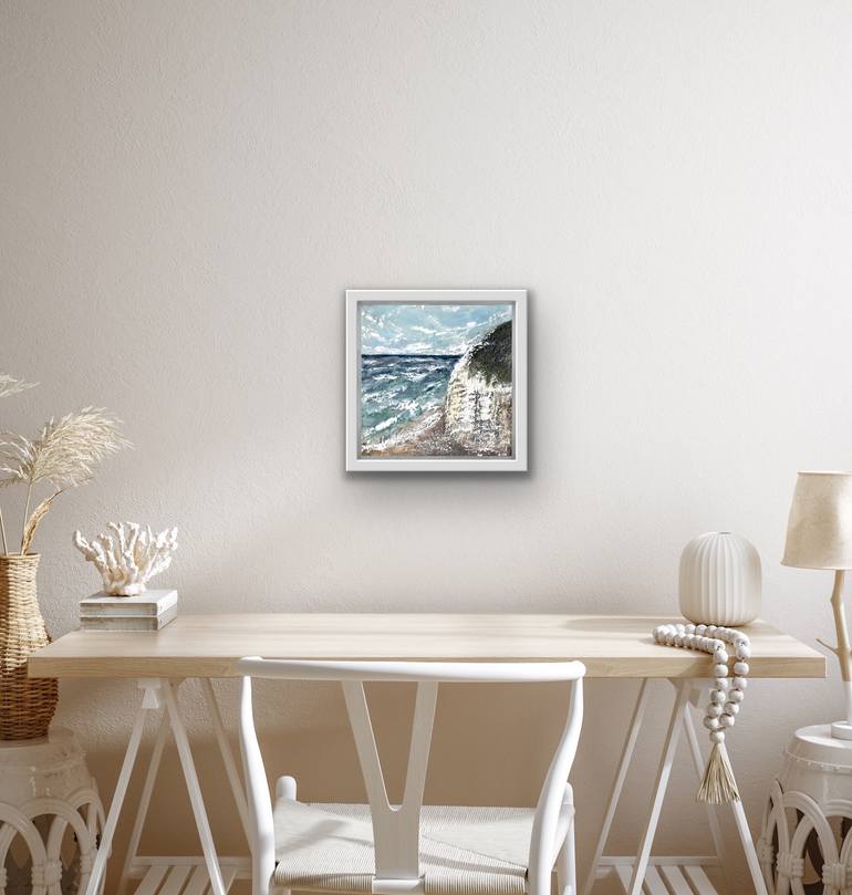 Original Contemporary Seascape Mixed Media by Angela Vitosinscaia