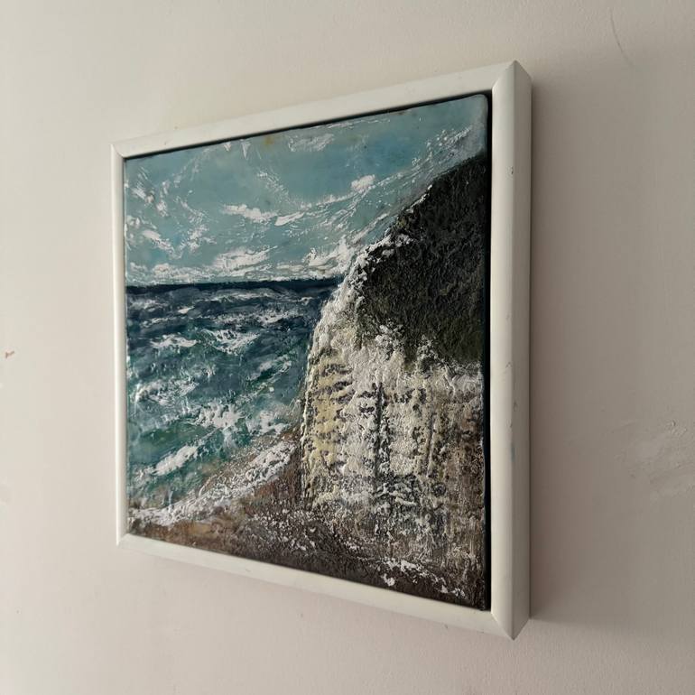 Original Contemporary Seascape Mixed Media by Angela Vitosinscaia