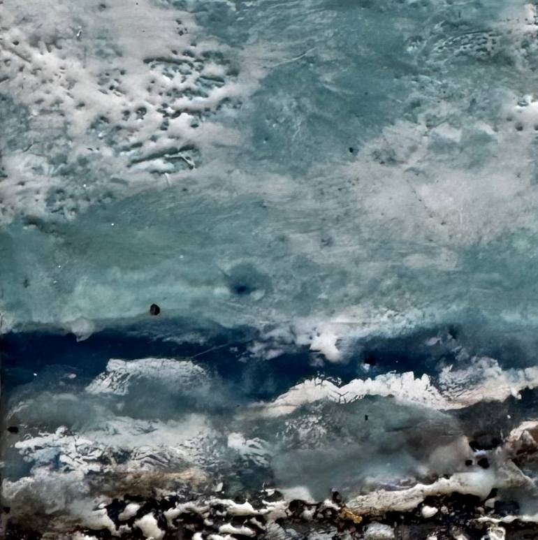 Original Contemporary Seascape Mixed Media by Angela Vitosinscaia