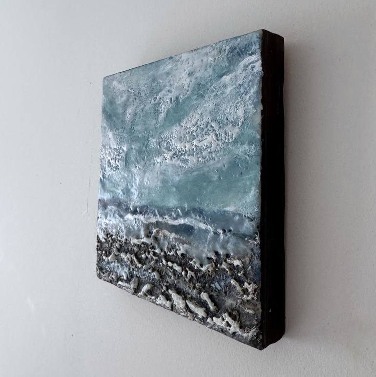 Original Contemporary Seascape Mixed Media by Angela Vitosinscaia