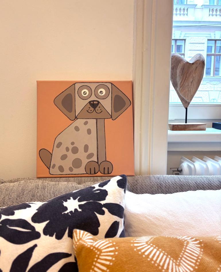 Original Conceptual Animal Painting by Nadya Khotareva