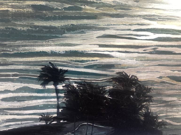 Original Expressionism Landscape Painting by Claire Townsend