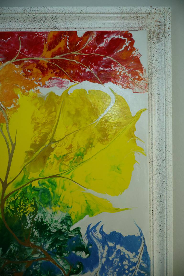 Original Abstract Painting by Fahmida Akter-Golob