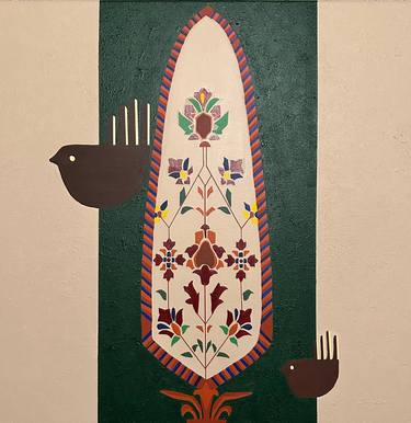 Original Symbolism Patterns Paintings by Mahsa Mansouri