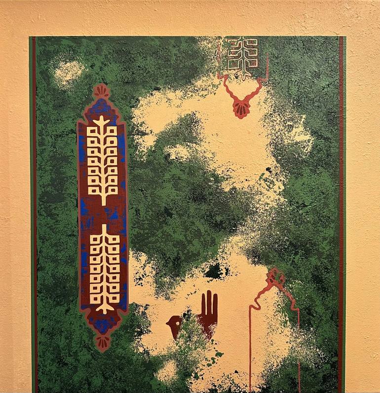 Print of Symbolism Patterns Paintings by Mahsa Mansouri