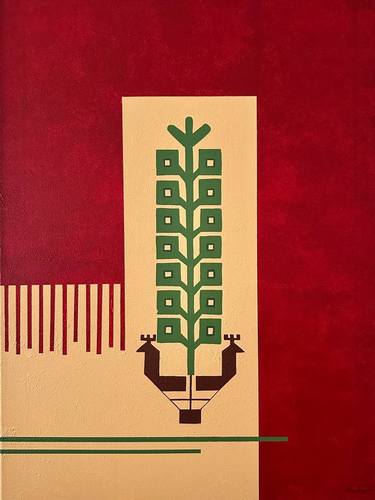 Original Illustration Patterns Paintings by Mahsa Mansouri