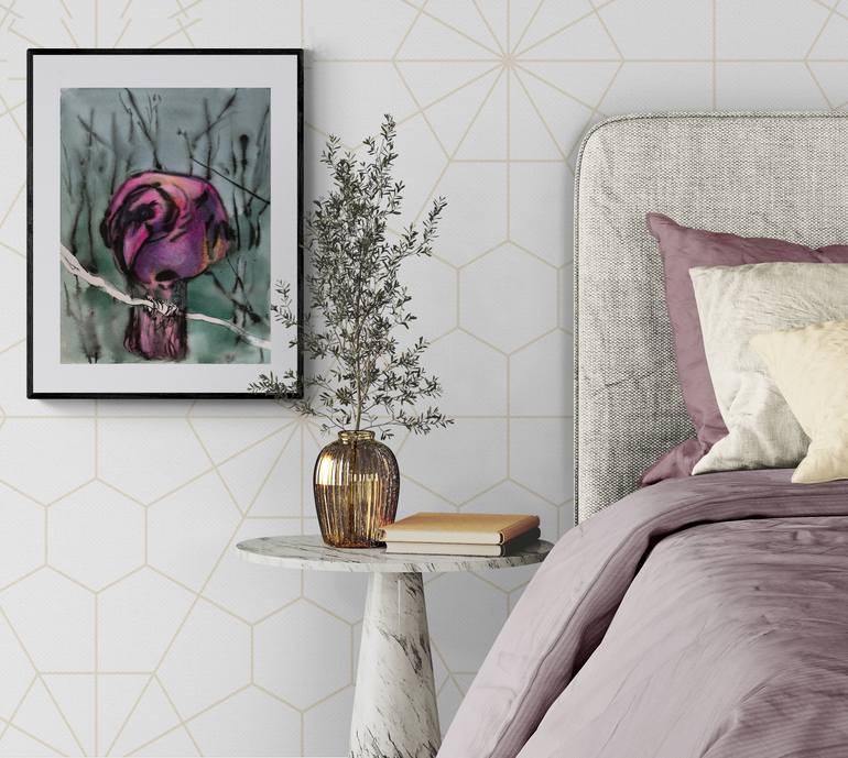 Original Contemporary Wildlife Painting by Yana Dmitrieva