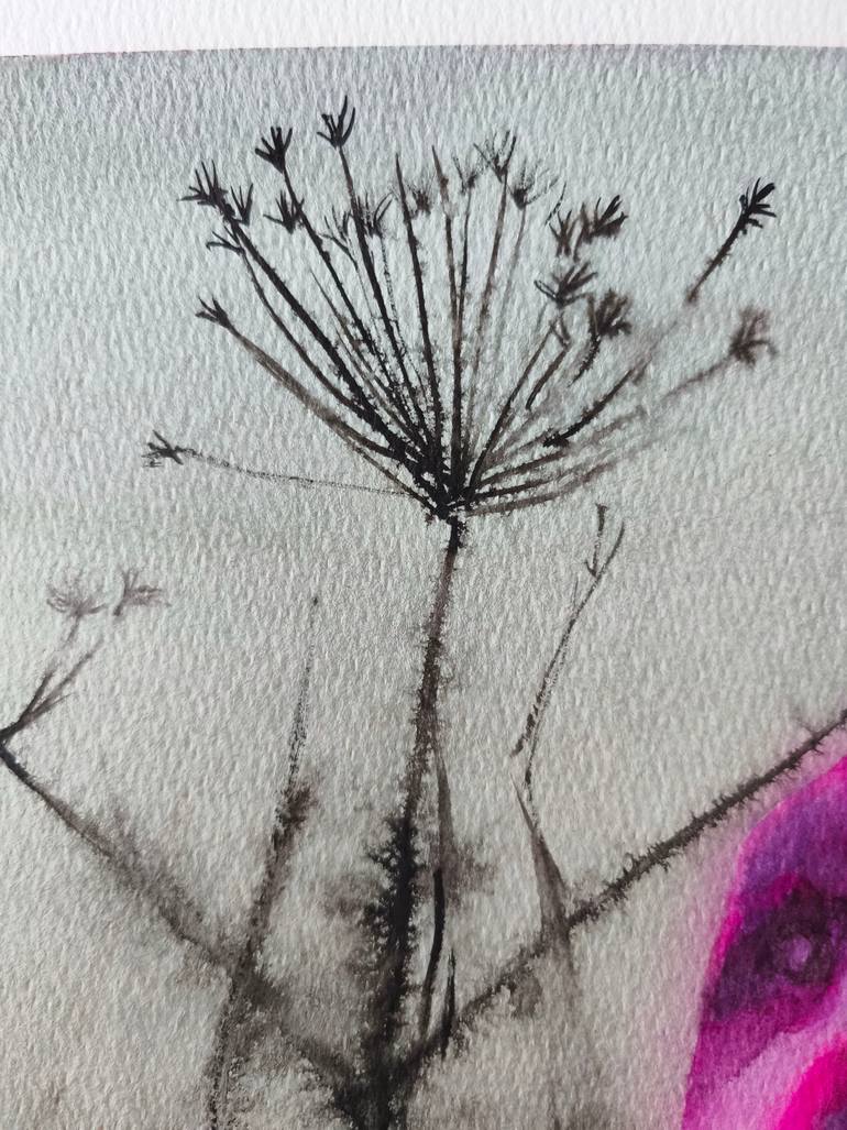 Original Surrealism Wildlife Painting by Yana Dmitrieva