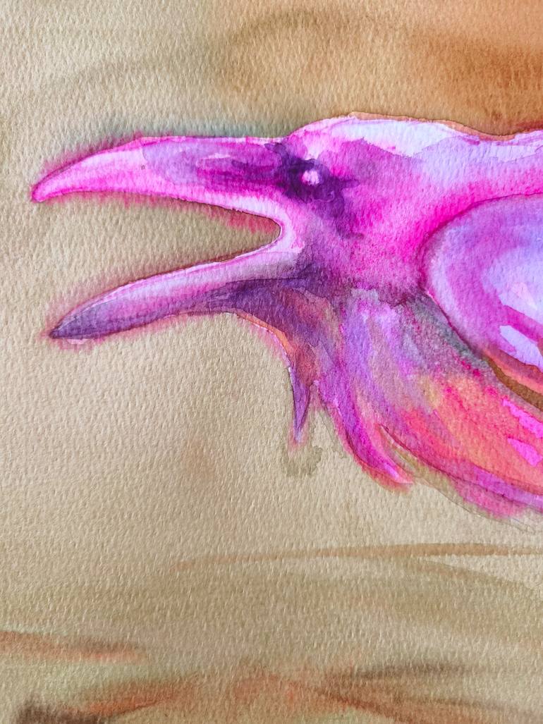 Original Surrealism Language Painting by Yana Dmitrieva