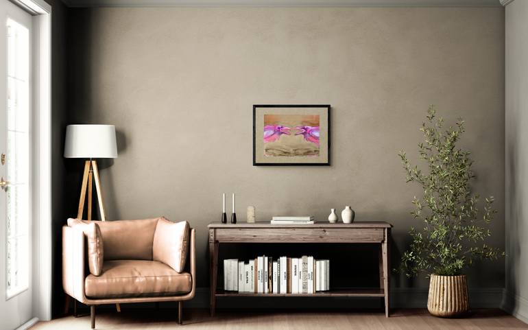 Original Surrealism Language Painting by Yana Dmitrieva