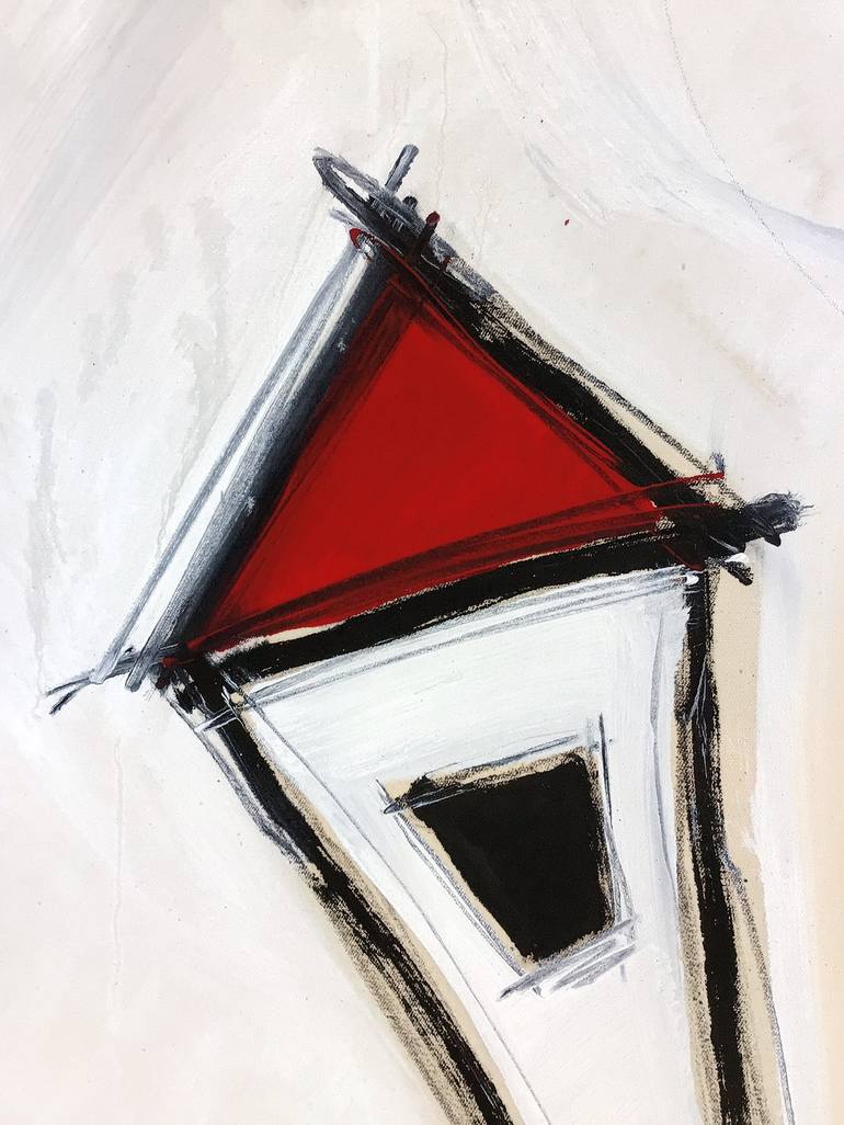 Original Contemporary Geometric Painting by HARI BEIERL