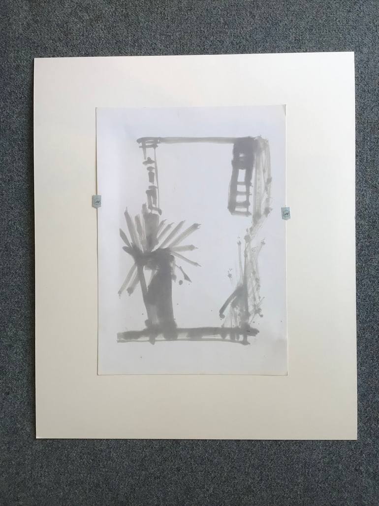 Original Dada Botanic Painting by Harald Hari Beierl