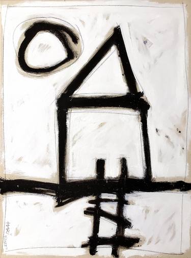 Original Black & White Home Paintings by Hari Beierl