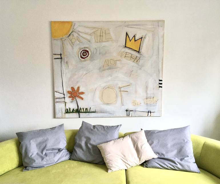 Original Illustration Abstract Painting by HARI BEIERL