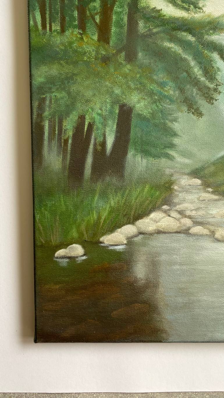 Original Realism Landscape Painting by Hanna Kravchenko