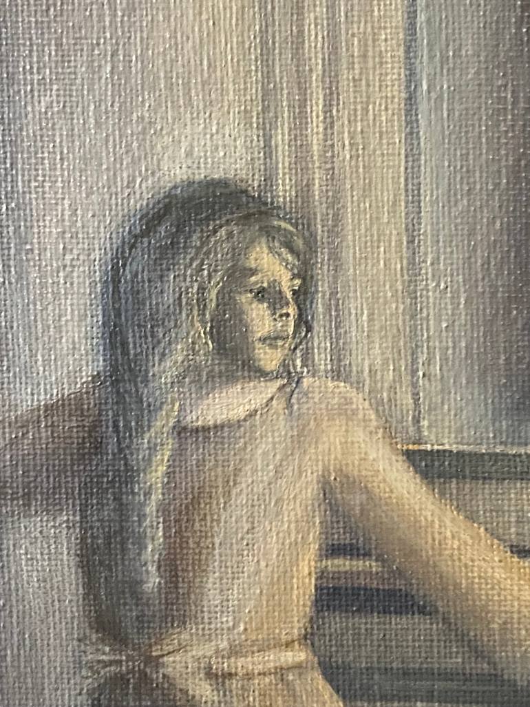 Original Classicism Children Painting by Hanna Kravchenko