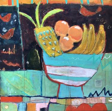 Original Abstract Still Life Paintings by Tammy Hudgeon