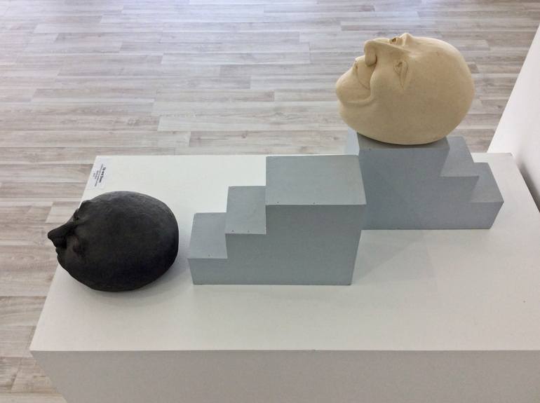 Original Contemporary People Sculpture by Sandra K