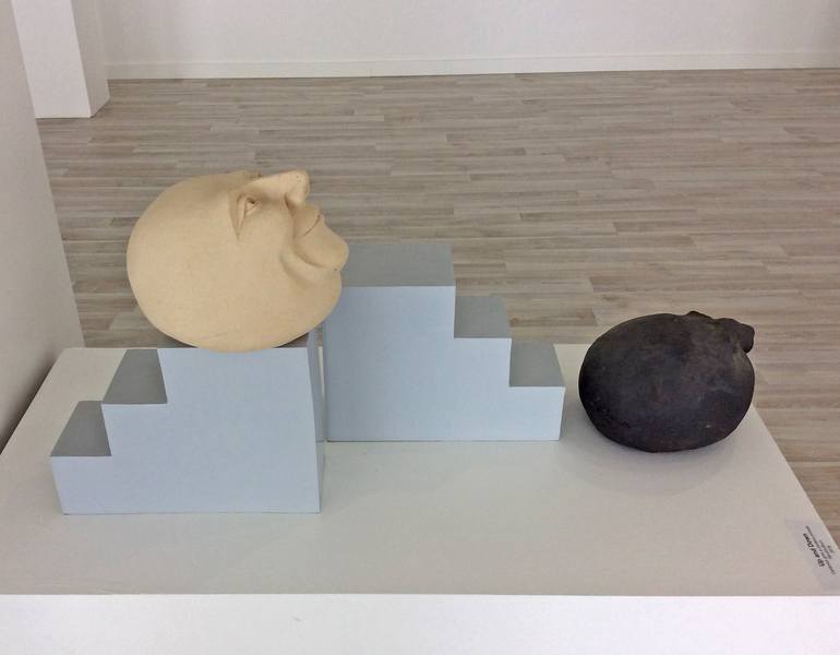 Original Contemporary People Sculpture by Sandra K