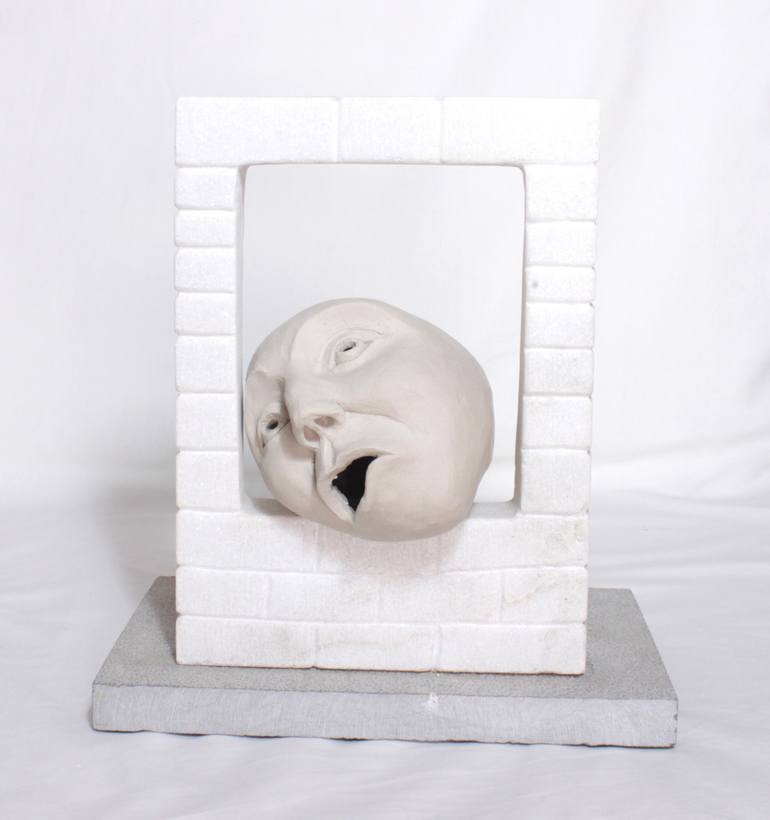 Original Contemporary People Sculpture by Sandra K