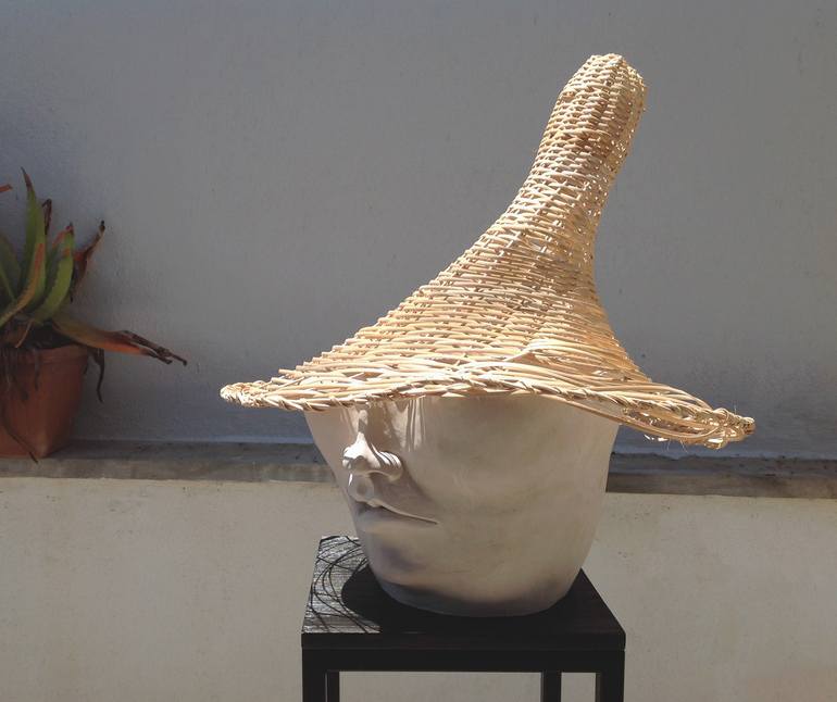 Original Contemporary People Sculpture by Sandra K