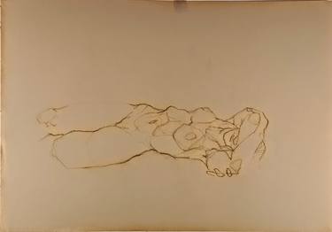 Original Classicism Body Drawing by Alessandro Alghisi