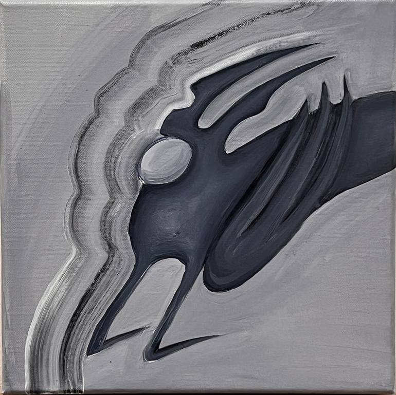 Original Abstract Fantasy Painting by Eliaz 22