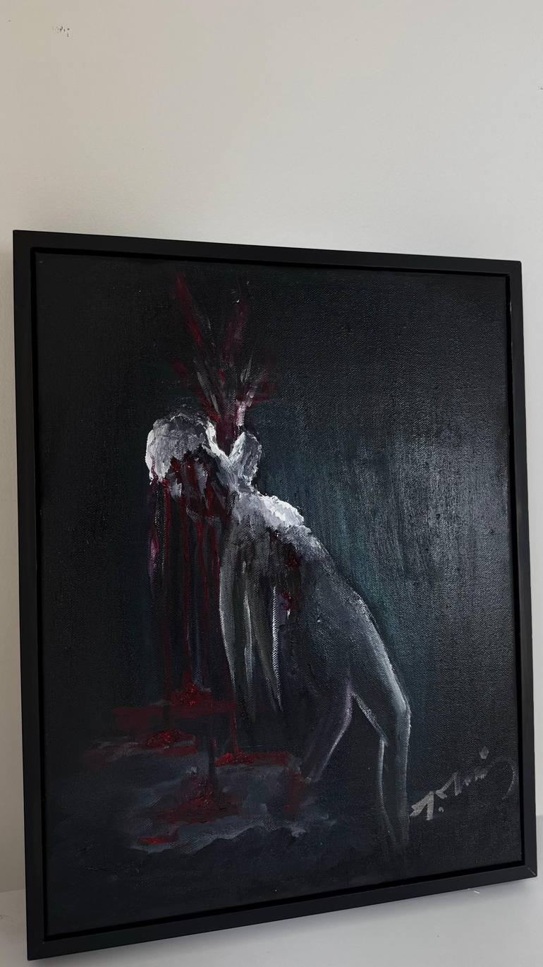 Original Expressionism Humor Painting by Tugce T