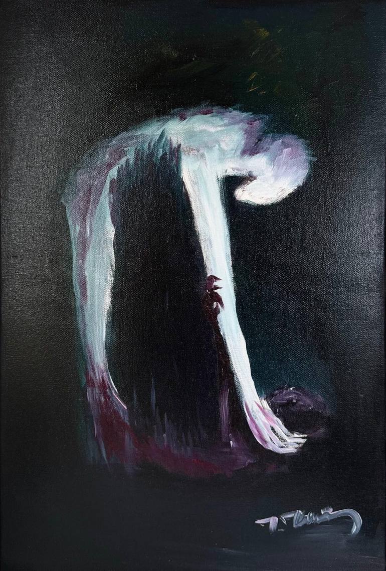 Original Abstract Expressionism Humor Paintings by Sarah Tugce T