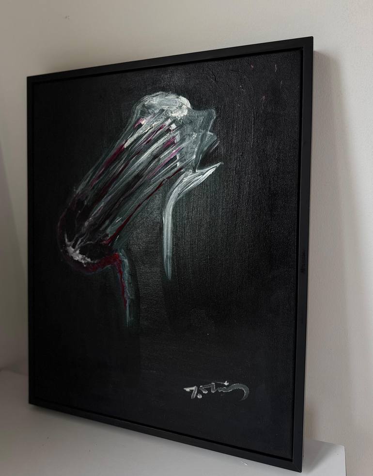 Original Abstract Expressionism Humor Painting by Tugce T