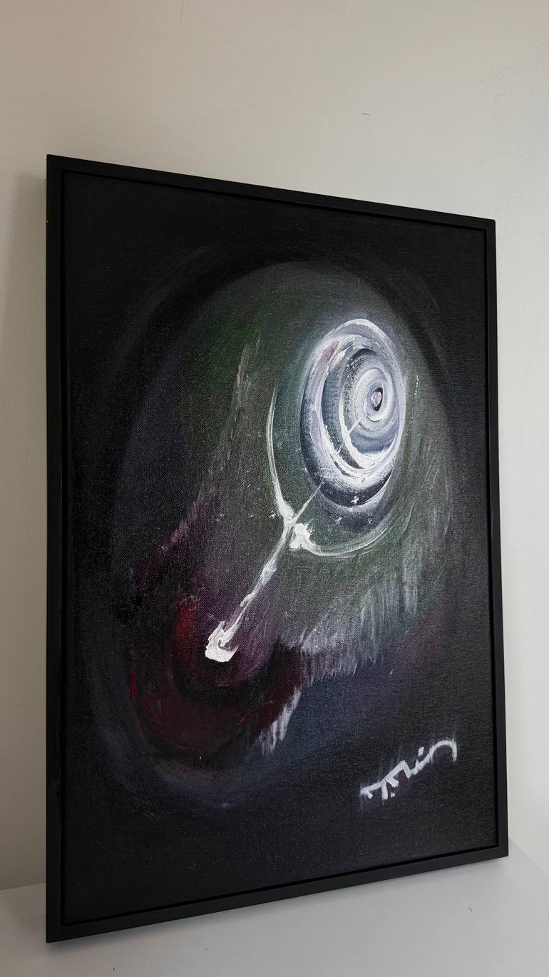 Original Abstract Expressionism Humor Painting by Tugce T