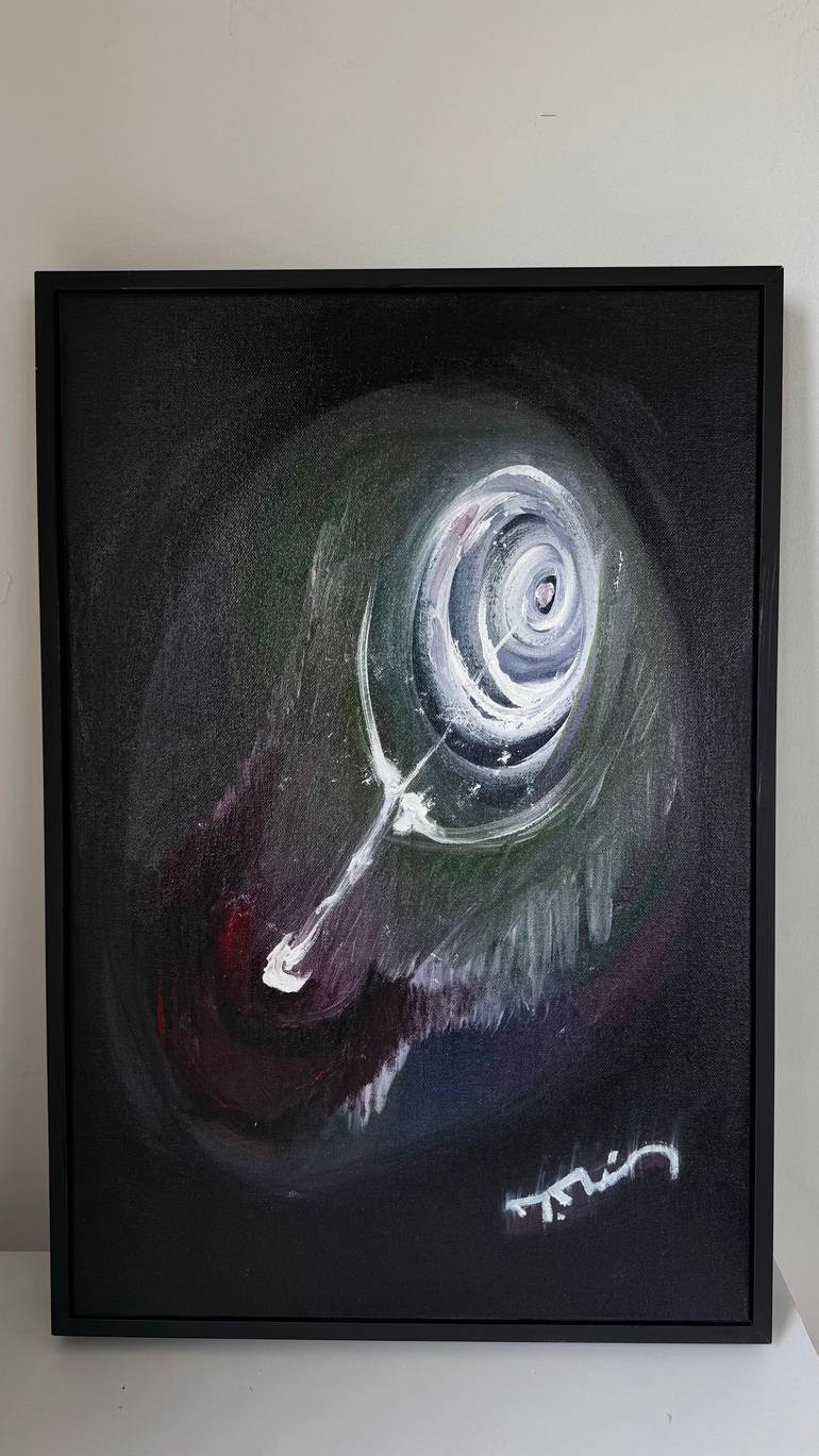 Original Abstract Expressionism Humor Painting by Tugce T