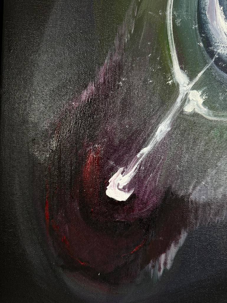 Original Abstract Expressionism Humor Painting by Tugce T