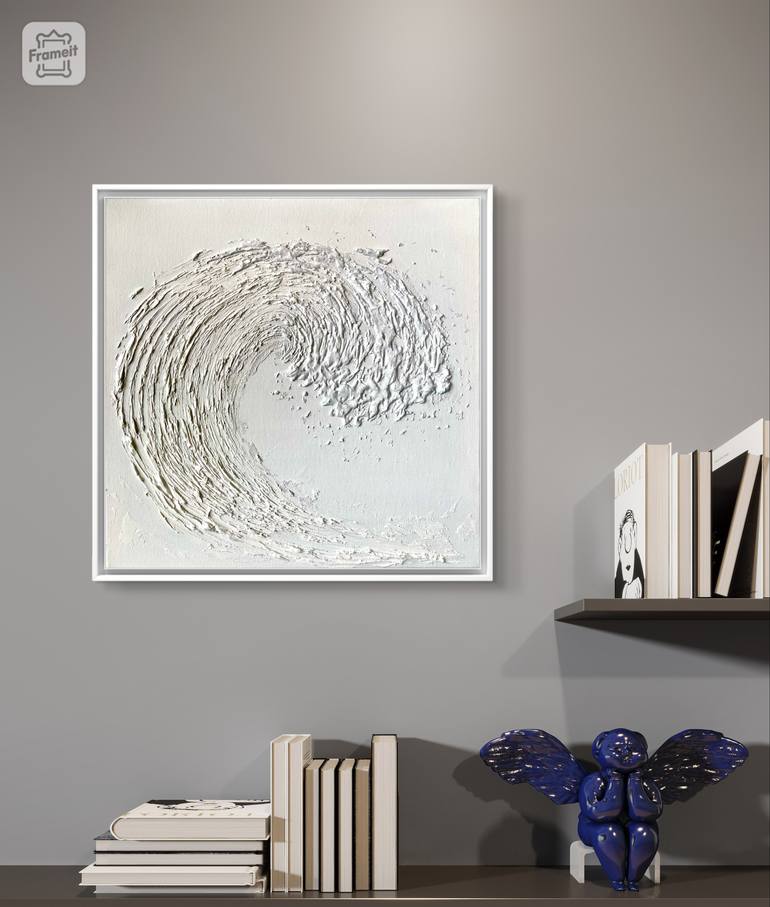 Original Abstract Water Painting by Tasha Ali