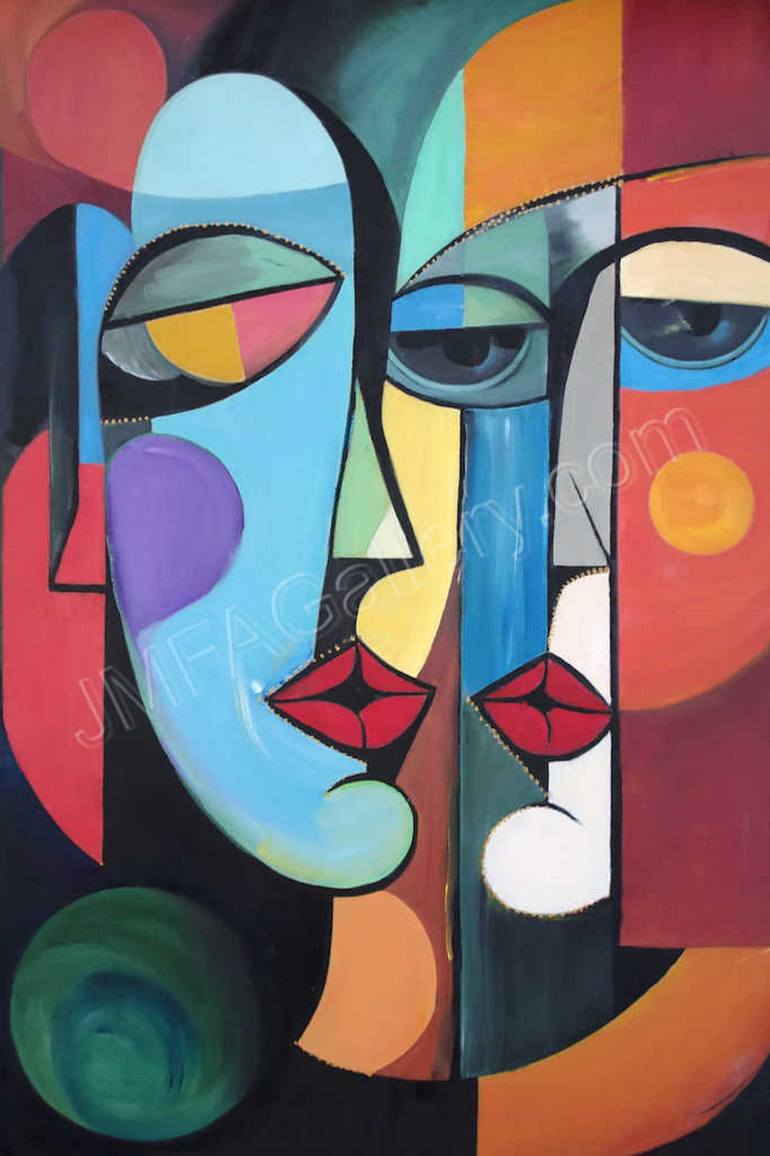 Original Abstract Expressionism Abstract Painting by Kate Johnson