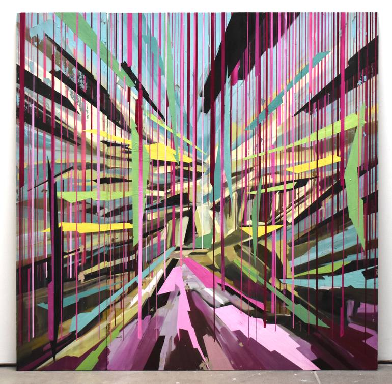 Original Abstract Nature Painting by Katie Stubblefield