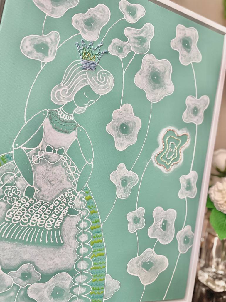 Original Conceptual Women Mixed Media by Miry Kim