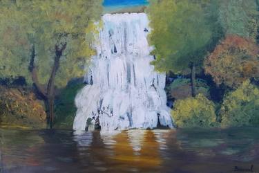Original Romanticism Landscape Painting by Anastasia Bramsel